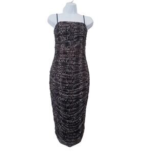 Aritzia Babaton Animal Print Bodycon Sexy Dress